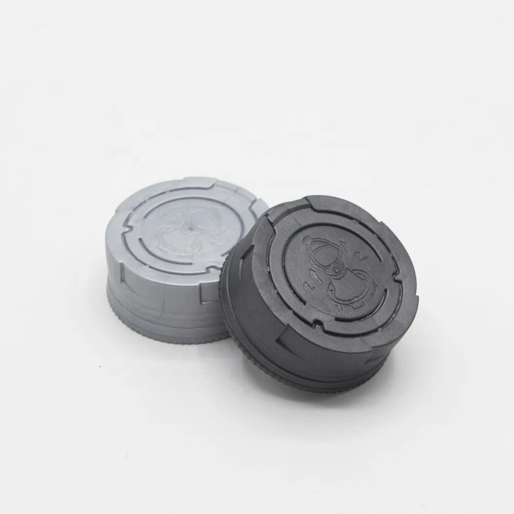 Customizable 38mm 42mm engine oil screw spout cap plastic engine oil lubricant bottle caps