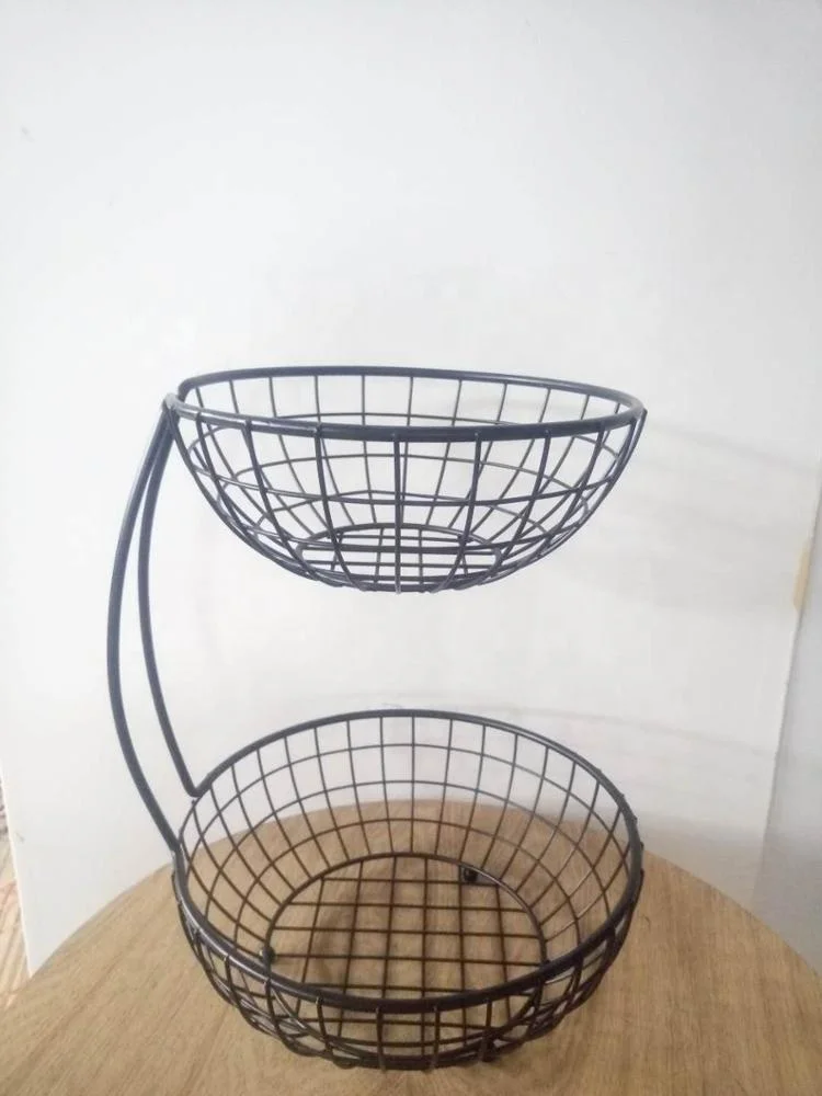 Kitchen Two-Tire Fruit Basket