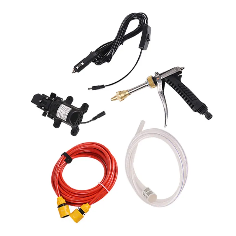 12v jet wash compact car washer with diaphragm pump sprayer