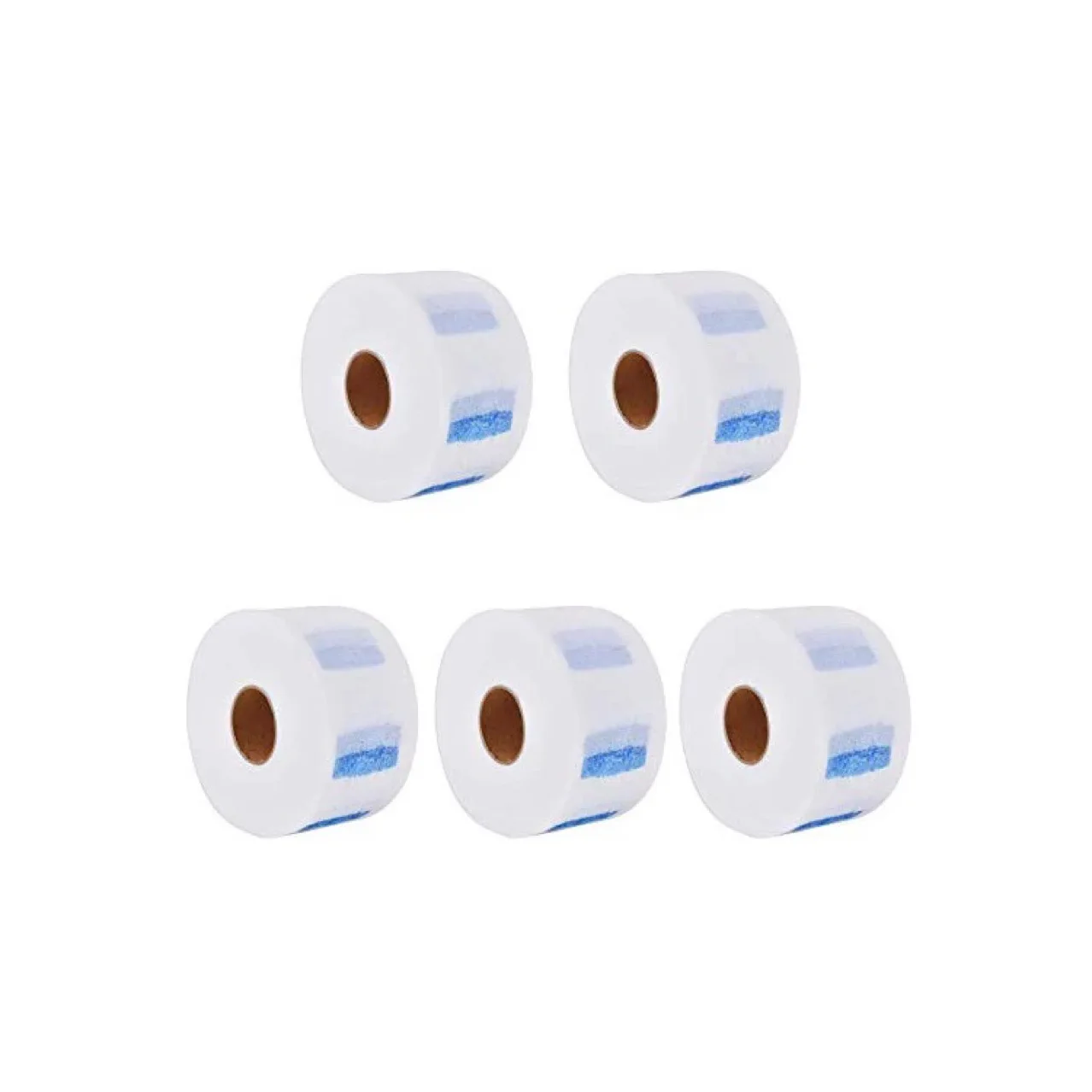 High Quality Colorful Barber Shop Neck Paper Stretchable Neck paper Strips for Hairdressing