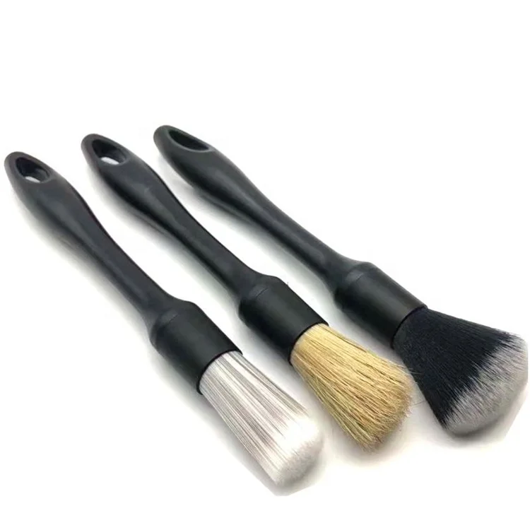 China Professional Manufacturer Soft Cleaning Auto Wheel Car Detail Brush Set