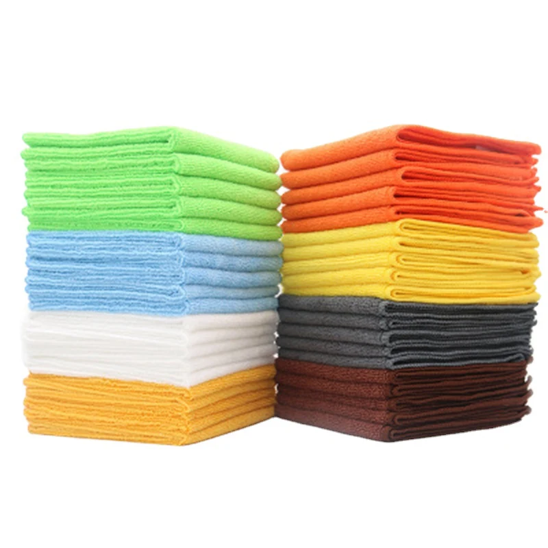 Multi-Purpose Personalized Microfiber Thick Towels Car Cleaning Cloths Absorbent Fast Drying Microfiber Car Wash  Cleaning Cloth