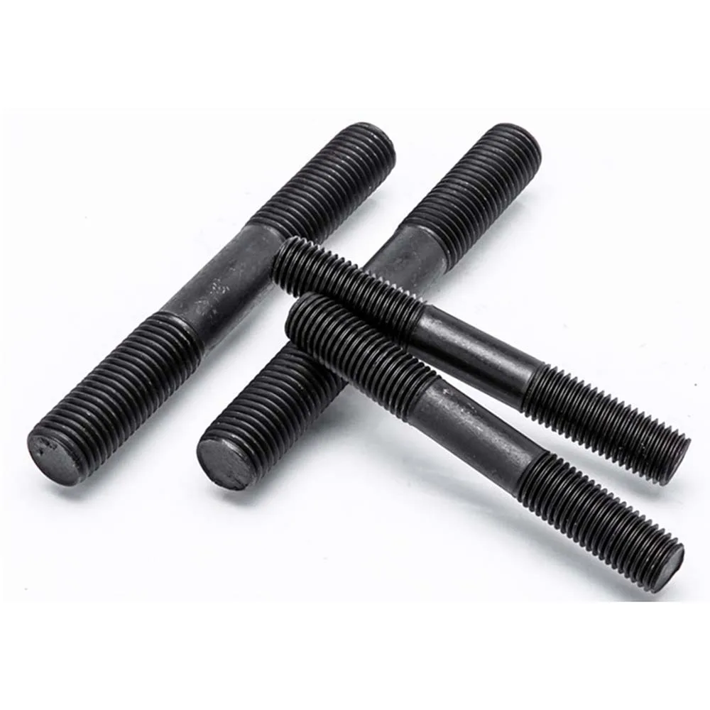 TOBO Double-ended wire teeth DIN835 high quality carbon steel stud nuts