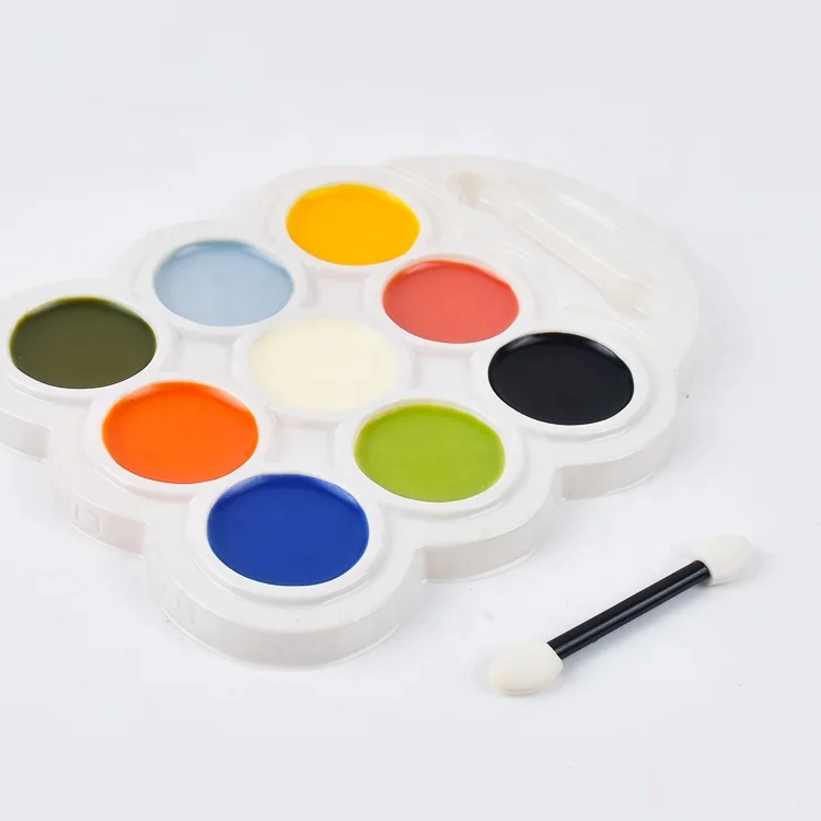 AKIA professional painting palette supplies face non toxic body art colors kit supporter inever