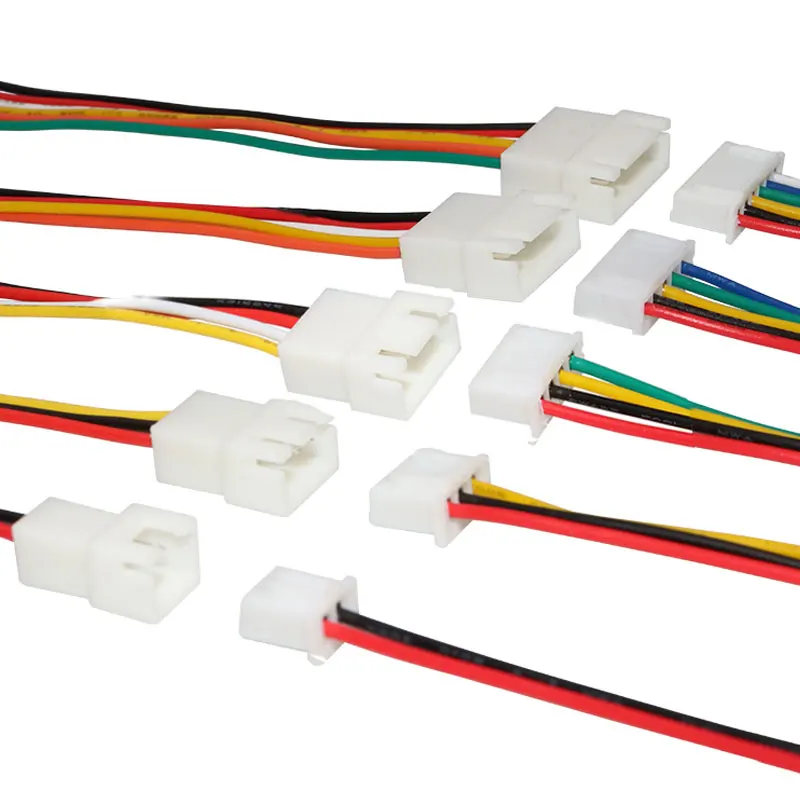 JST XH2.54 XH 2,50 мм проводной кабельный разъем 2/3/4/5/6 Pin шаг штекер гнездо изогнутая игольчатая розетка 200 мм провод XH2.54 кабель