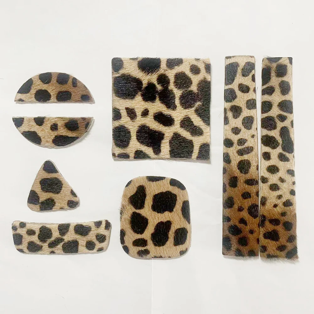 Fur Recurve Arrow Rest Archery Bow And Arrow Shooting Leather Triangle Rectangle Sticker Pad Kit