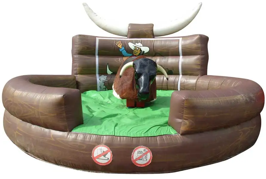 Хит продаж, игры для парка развлечений, Захватывающие игры для детей и взрослых, надувной механический бык в аренду