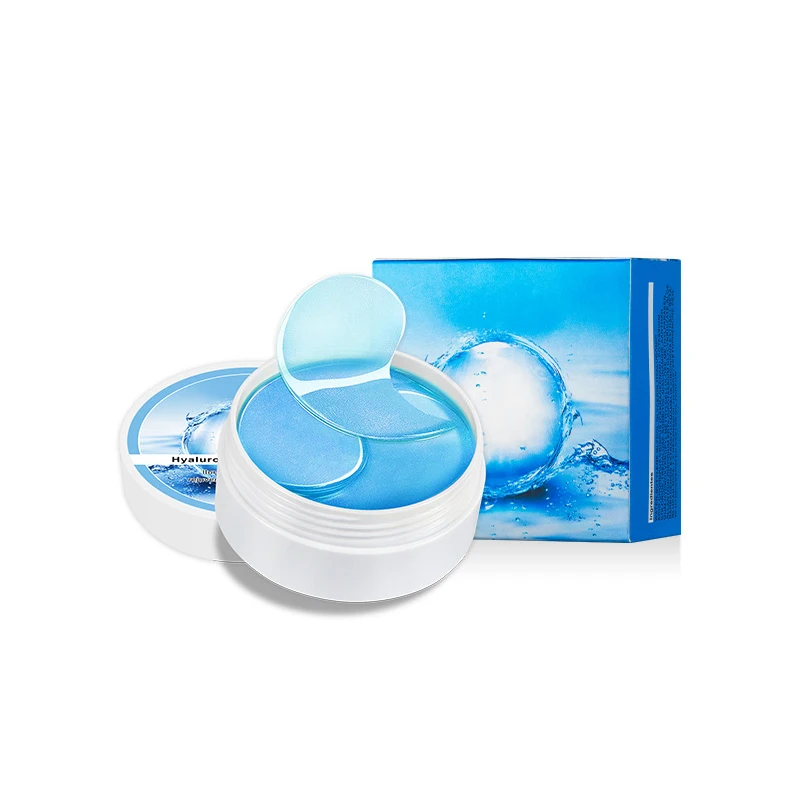 60PCS Collagen Eye Mask  Patches Seaweed Green Dark Circle Hydrating Eye Pads Anti-Wrinkles Nourishing Eyes Care