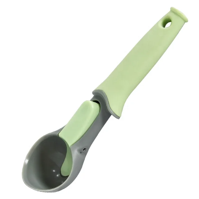 Plastic Spoon Comfortable Handle Freezer Mini Heated Utensil Ice Cream Scoop