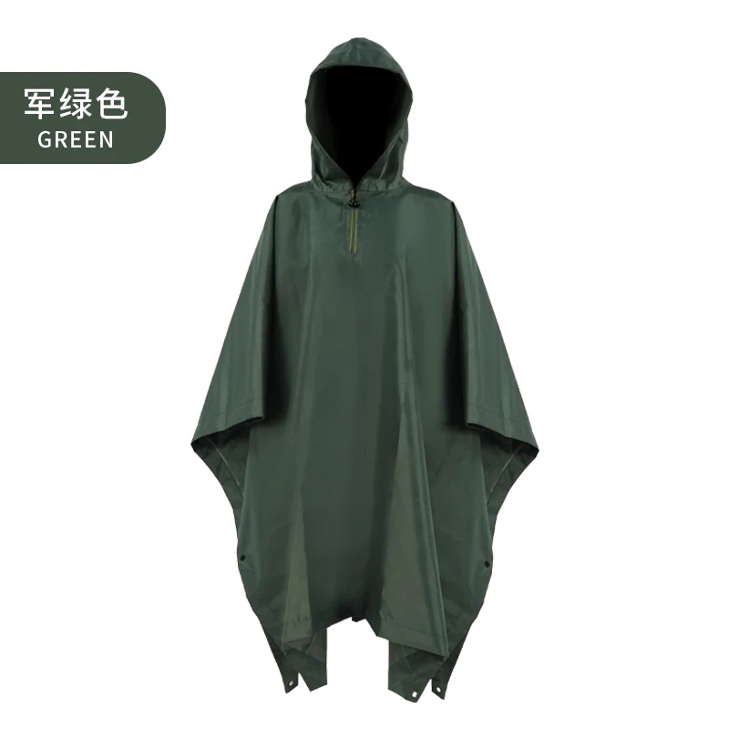 Rainfreem Raincoat camouflage Waterproof Poncho polyester pvc Raincoats