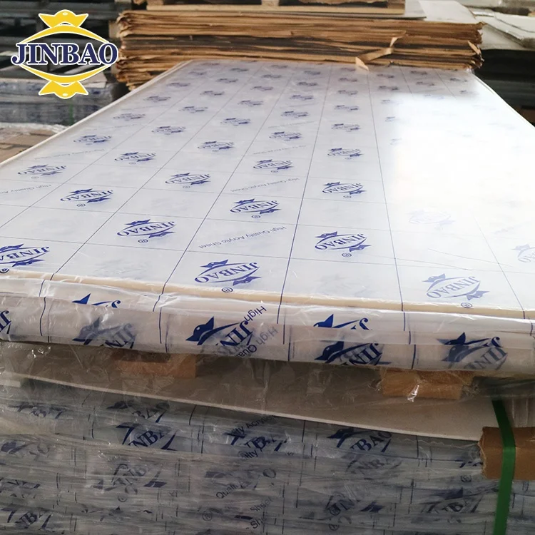 JINBAO factory  sales 3mm 5mm 8mm heat resistant plastic acrylic sheet wholesale for sales