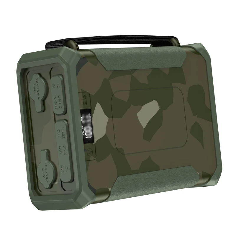 Merpower Lifepo4 Battery 100000mAh high capacity PD 60W for Outdoor Camping Fishing CPAP Travel Portable Battery Power Station