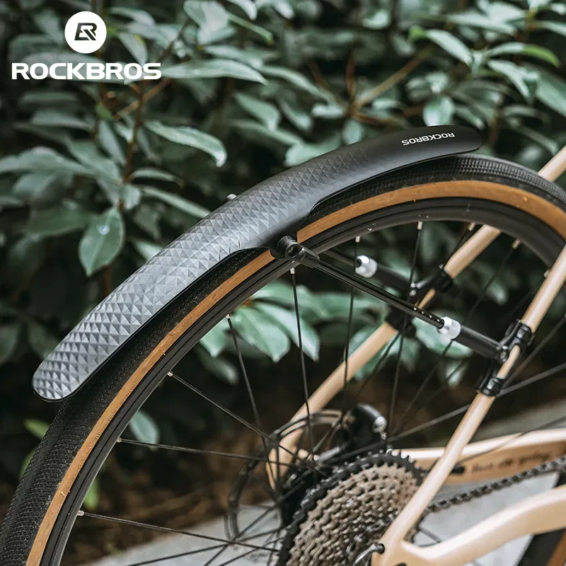 ROCKBROS Wholesale Arbitrary regulation Bike Fenders Adjustable Bicycle Mudguard Steel Road Dirt Bike Front Fender