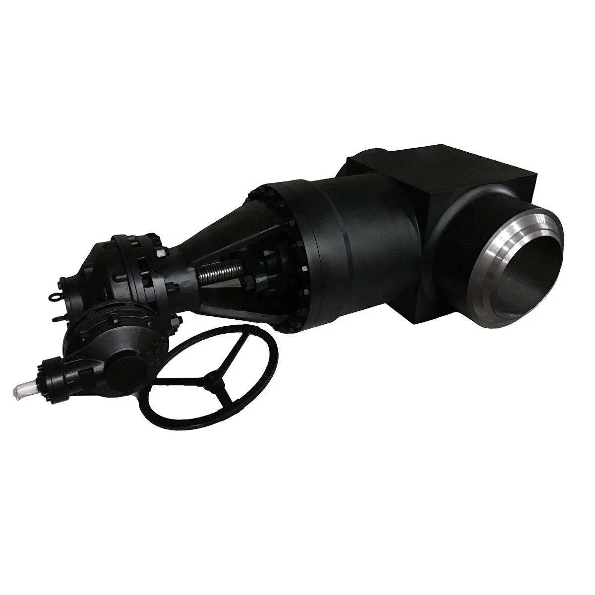 API 6D  ANSI B16.34 MSS SP144 GEAR OPERATED MANUAL METAL SEAL PARALLEL GATE VALVE 1500LB~4500LB