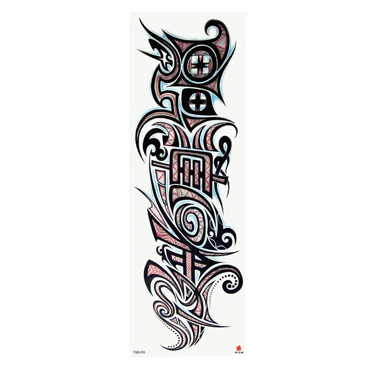 Amazon Exclusive Waterproof Full Arm Tattoo Sticker Temporary Tip