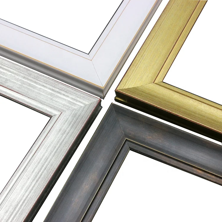 Huifeng Modern Photo Frame Environmental Protection PS Plastic Picture Frame Moulding Wholesale