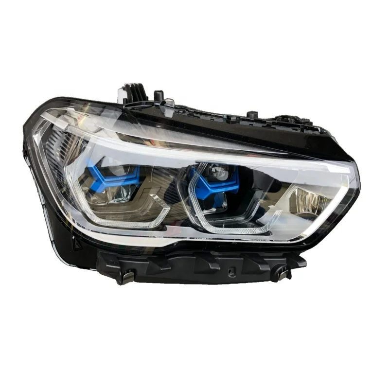 High quality new X5X6 Series G05G06LCI Front binocular LED automatic headlights high configuration laser eyes for BMW