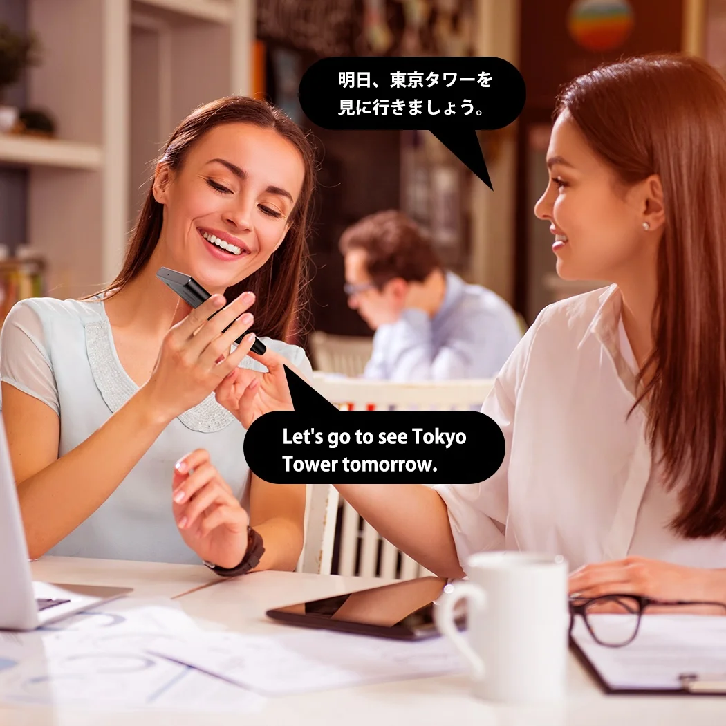 Wholesale Global Intelligent Translator T9 Photo Translation 106 Languages Online Simultaneous Device Metal Voice Translator