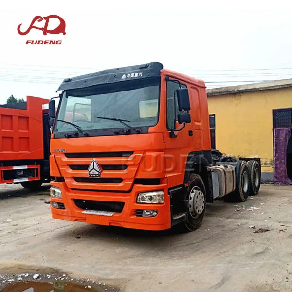 Good quality Sinotruk Howo 6x4 371hp used truck head diesel engine 375hp 371hp tractor head for sale