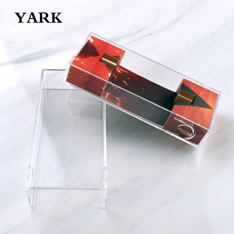 Handmade 1 mL 0.5 mL Cartridges Slide Box Packaging Fully Transparent Visible Child-Resistant Drawer Box Custom Designed