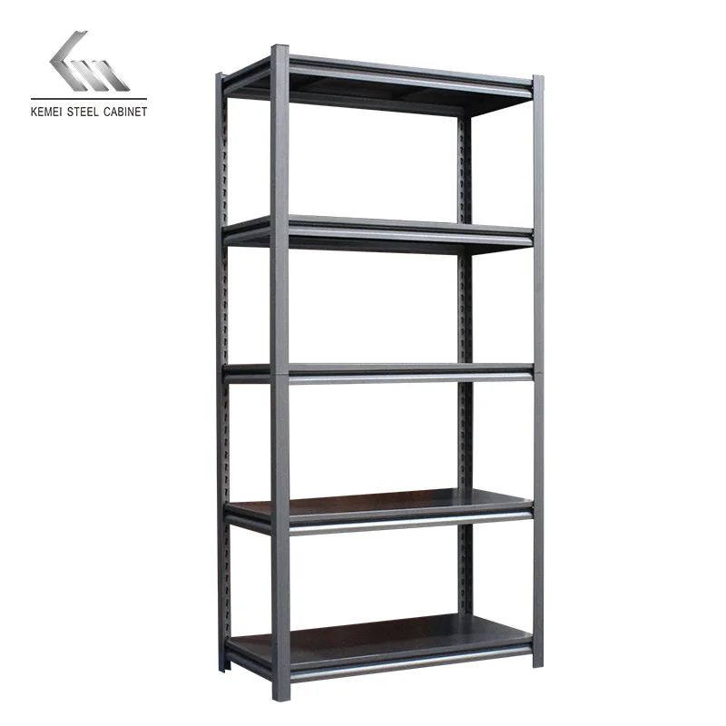 Boltless Adjustable Industrial Warehouse Store Home Garage Shelving Metal Frame 5 Layer Sheet Storage Shelf Rack