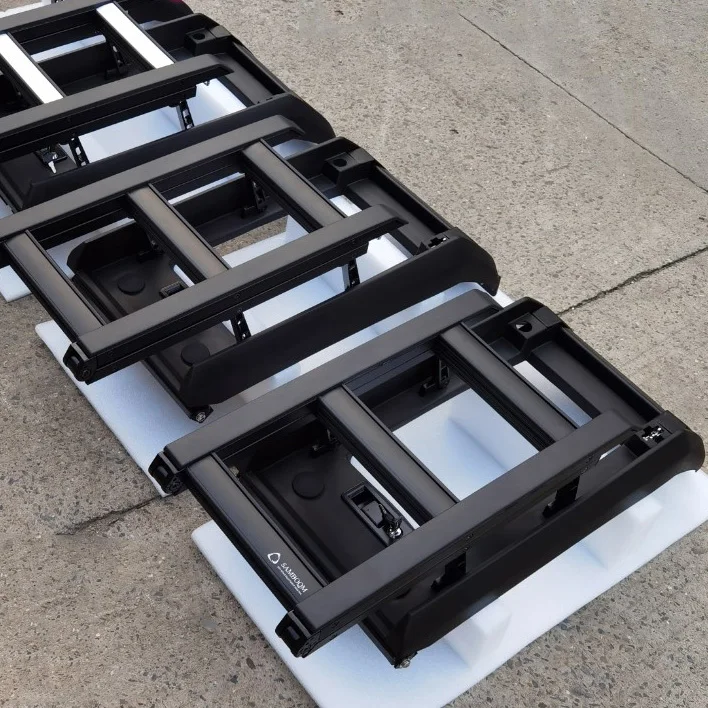 Wholesale 4x4 Off Road Accessories Foldable Ladder Aluminum forJeep Wrangler JK JL Rubicon