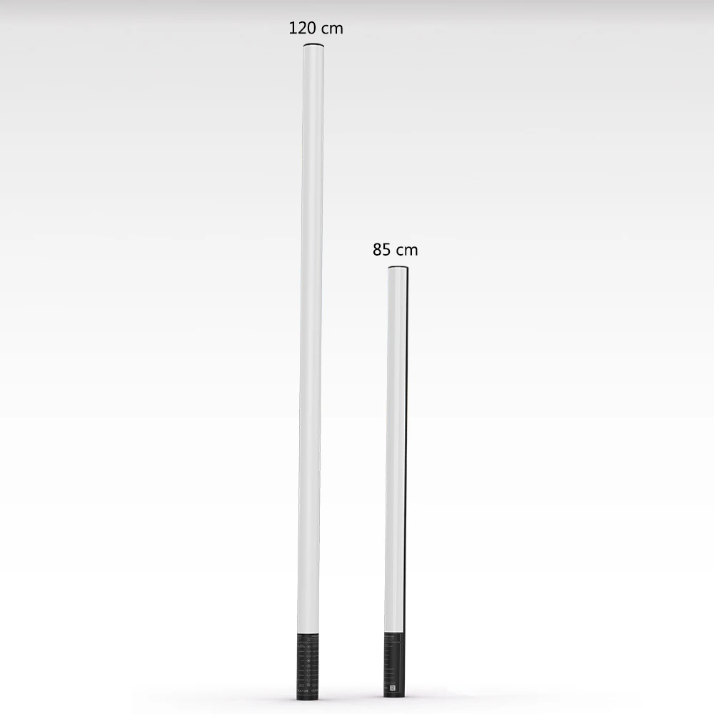 LUXCEO Mood1S Wholesale 120cm APP Wireless Remote Control Battery Powered 4ft LED RGB Tube Light with Music Modes