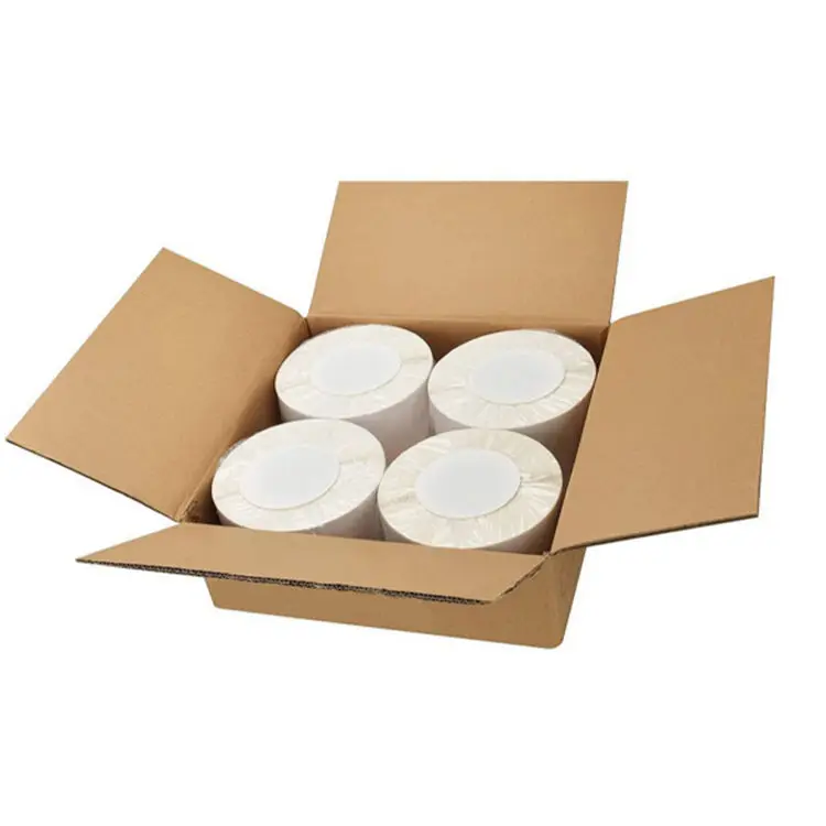 Paper Custom Size Shipping Labels  4*4 Direct Thermal Printing Labels Transport Packing Sticker