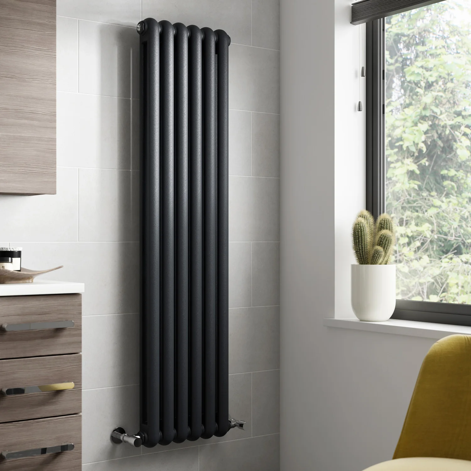 Top Quality Steel 2 Column Radiator Indoor Collective Heating Radiator For Winter Heating