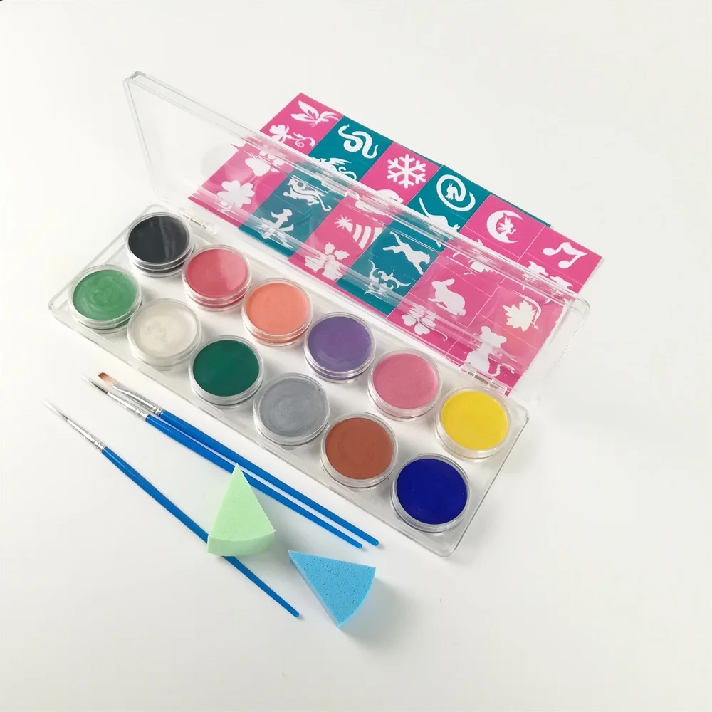 Non Toxic Hypoallergenic Face Paint Body Paint Kit