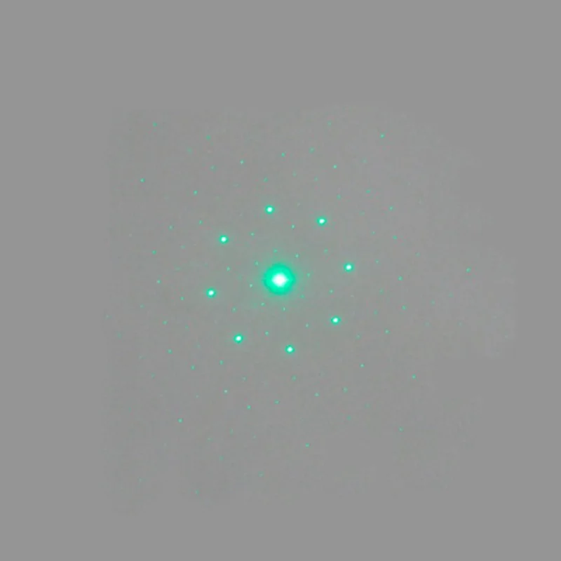 8 Point Circle Laser Dot Module With Center Dot Pattern