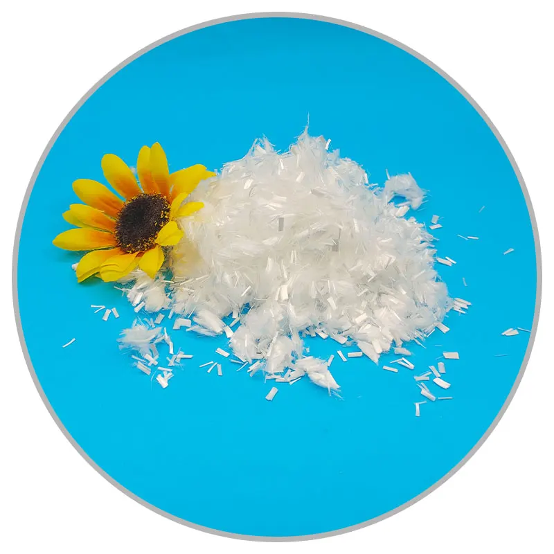 6D 12 mm PP fiber Polypropylene micro fiber for concrete reinforcement
