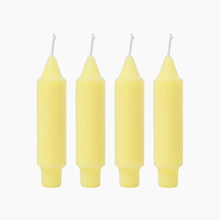 5 inch hot classic cylindrical pillar wax Christmas wedding dinner pillar wax church top European style candles