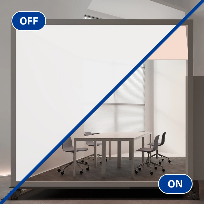 New material Privacy PDLC film Dimming Smart Switchable Glass for window