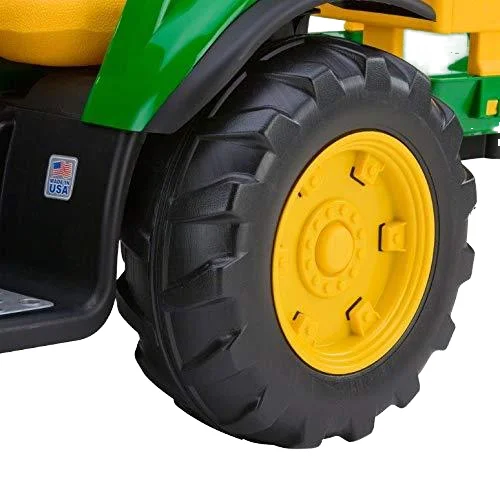 New Style 12V Electric Ride-On Cartractor for Kids Battery-Powered Plastic Cultiva Toys with 4 Wheels Baby Ride-On Trucks