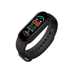 WFUN M6 Smart Bracelet Heart Rate Health Monitor Fitness M6 Smart Watch Band  For Men Fitness  M6 Bracelet Tracker