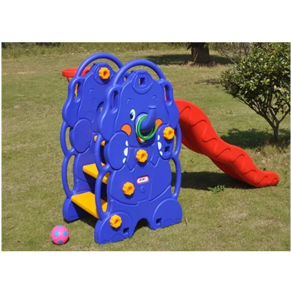 Wholesale No Harmful Gas Outdoor Kids Playground Slide Plastic High Quality Plastic Baby Slide
