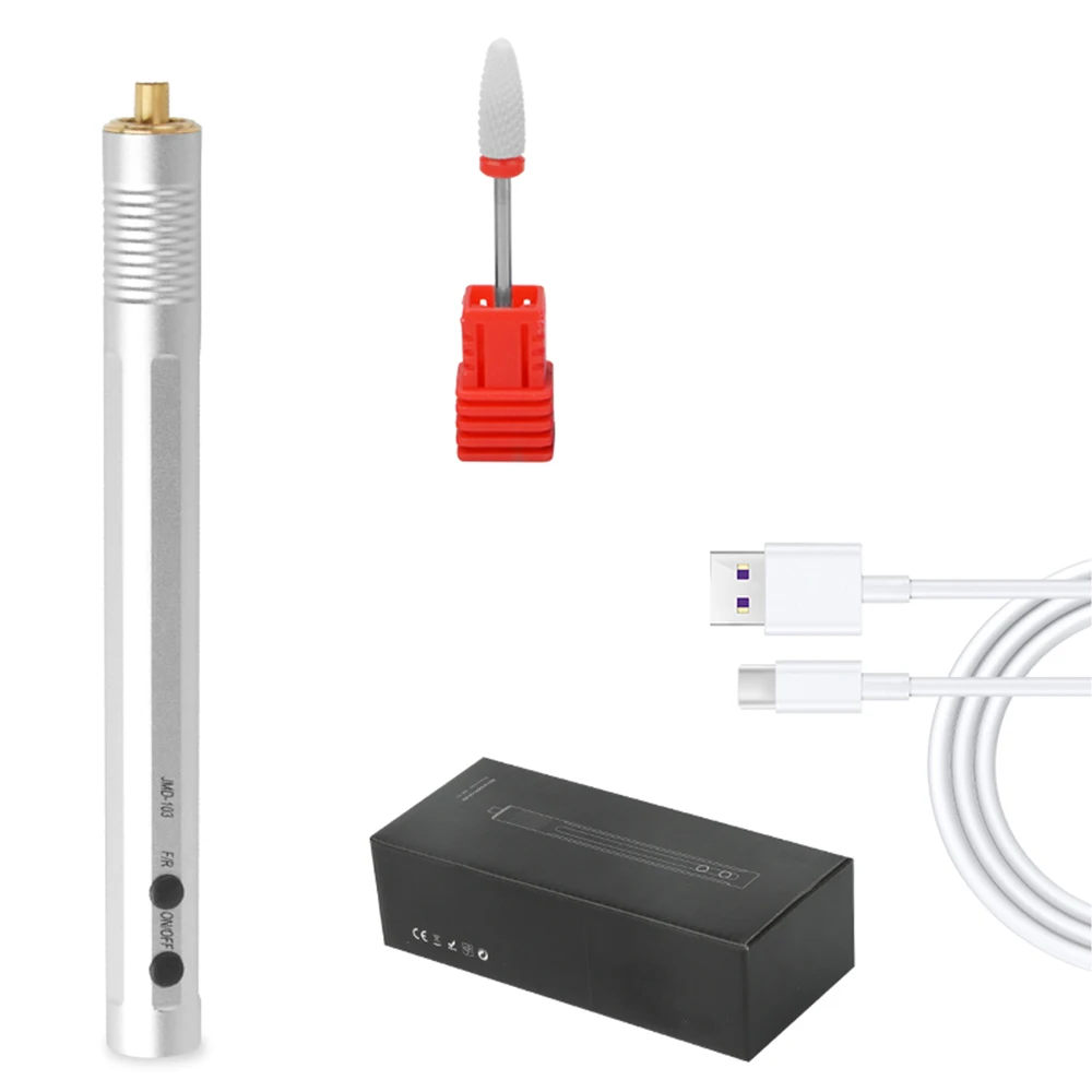 15000RPM Electric Nail Drill Machine Set Electric Manicure Machine Sets Accessory  Ceramic Nail Drill Bit Nail Tools