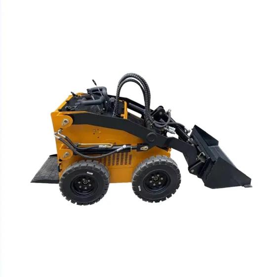 High Quality  Mini Skid Steer Loader  Small Skid Steer Loader Price With Bucket For Sale