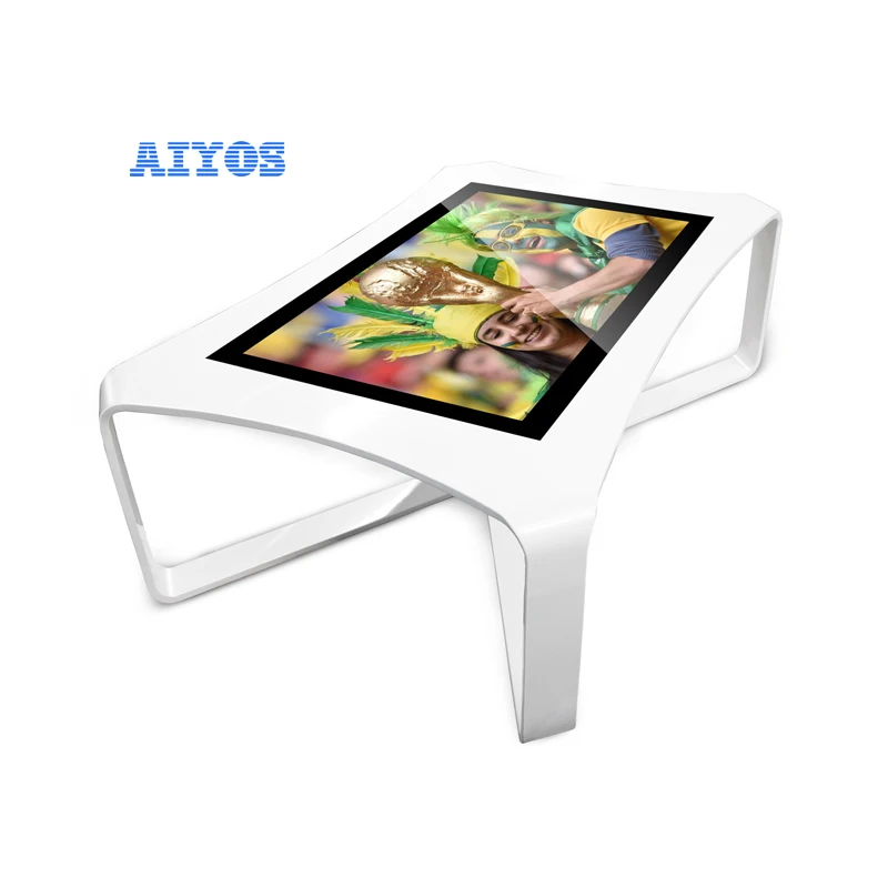 Touch Screen Desktop Table Interactive Digital Signage Coffee Children Smart Game