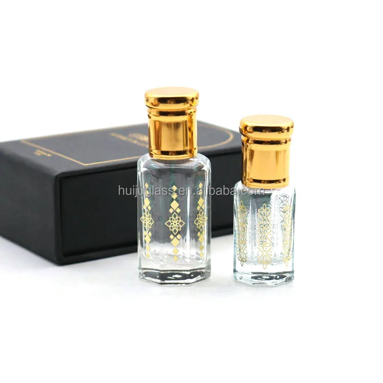 Бутылка attar 12 мл с пользовательским логотипом горячая стампиг