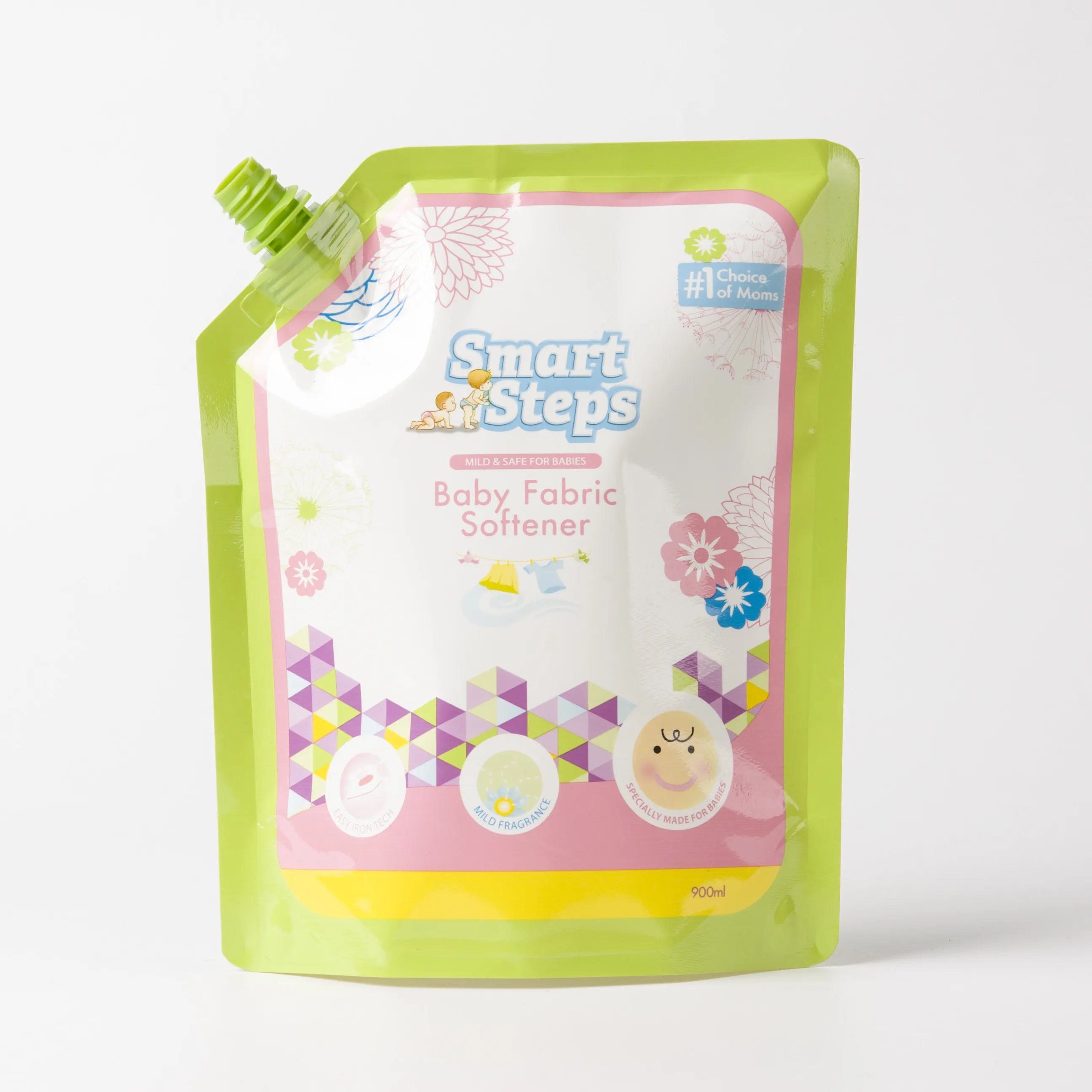 China Factory Custom Printing Plastic Doypack Stand Up Drinking Pouch Laminated Spout Bag Liquid Laundry Detergent Pouch Bag