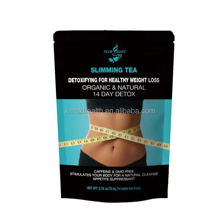 Private Label Service Customized 14 & 28 Burn Tummy Skinny Detox Tea