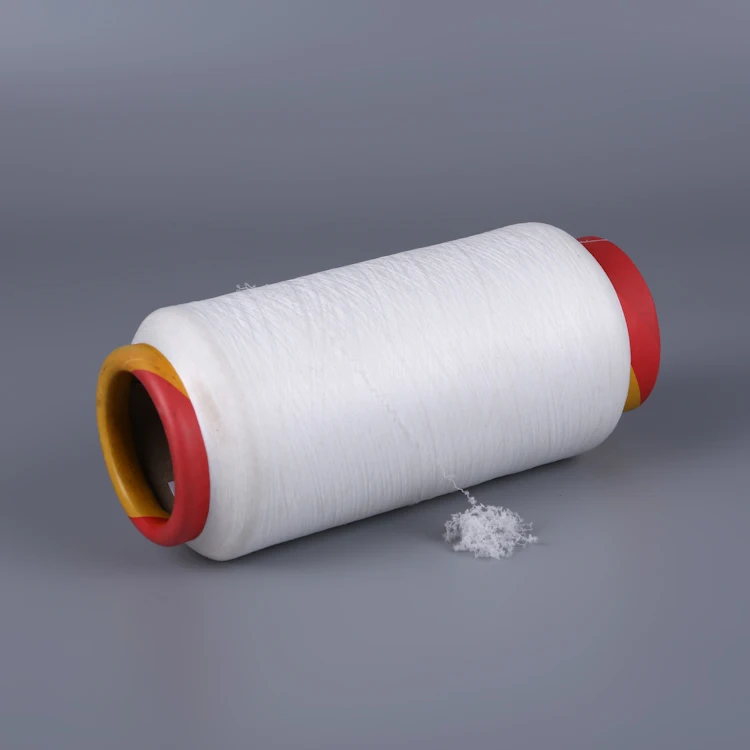Grade AA  Hot Selling 100% Nylon Raw white Dty Yarn 78d/24f for seamless