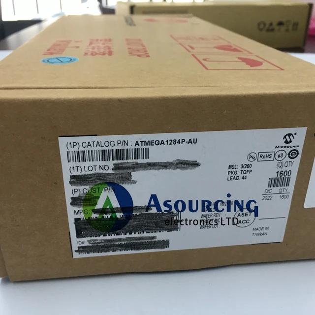 Asourcing buy other electronic components microcontroller ic chips ATMEGA1284P-AU