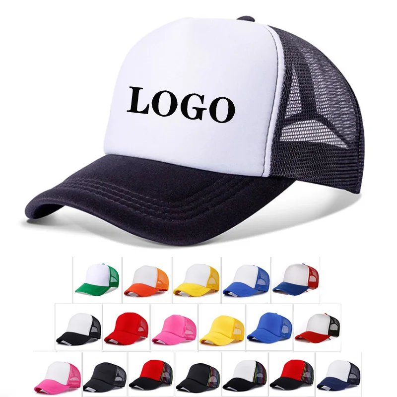 Xuancui manufacture Customized Logo 5 Panel Hat Dad Oem Plain Pink Mens Trucker Caps