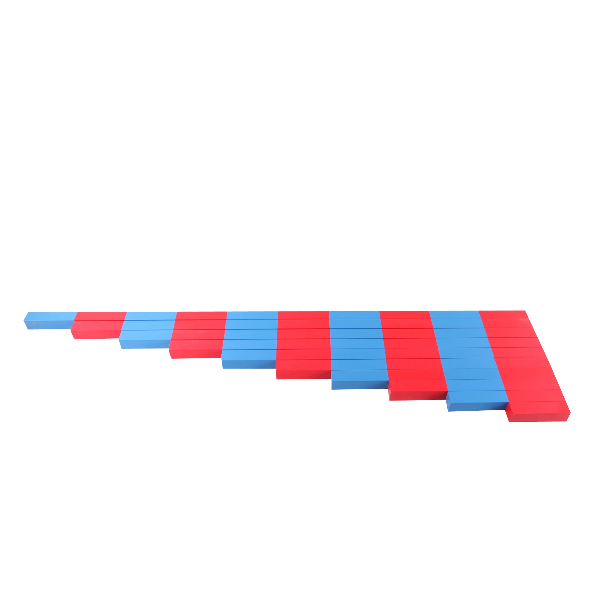 2019 Hot sale Montessori materials wooden educational toys Early education math toy Numerical Rods