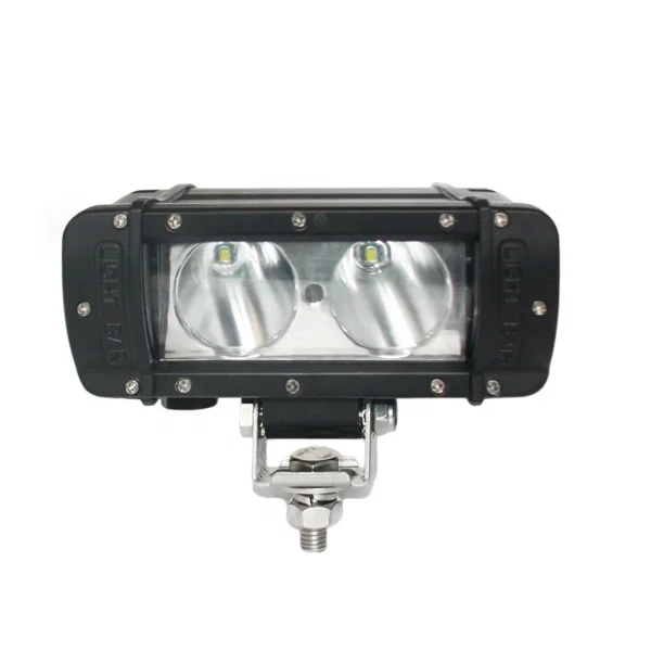 LC Wholesale 12v 24v Single Row 6 inch Car Offroad Bar Led Light Bars