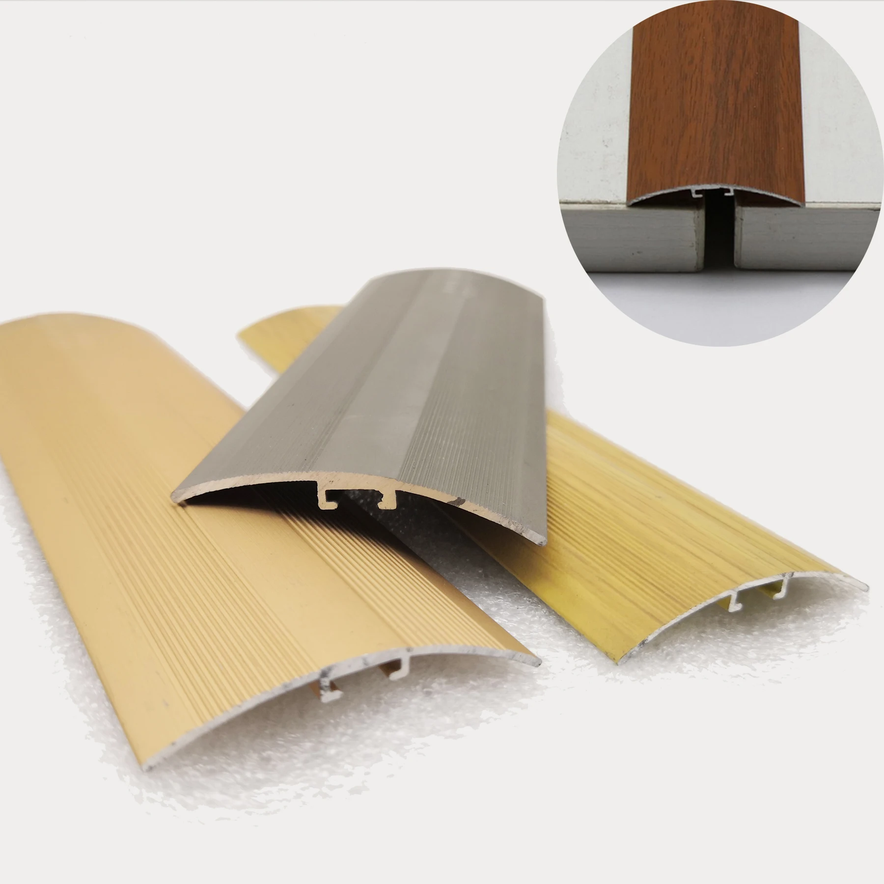 Anti-slipping Aluminium Floor Transition Trim Door Thresholds