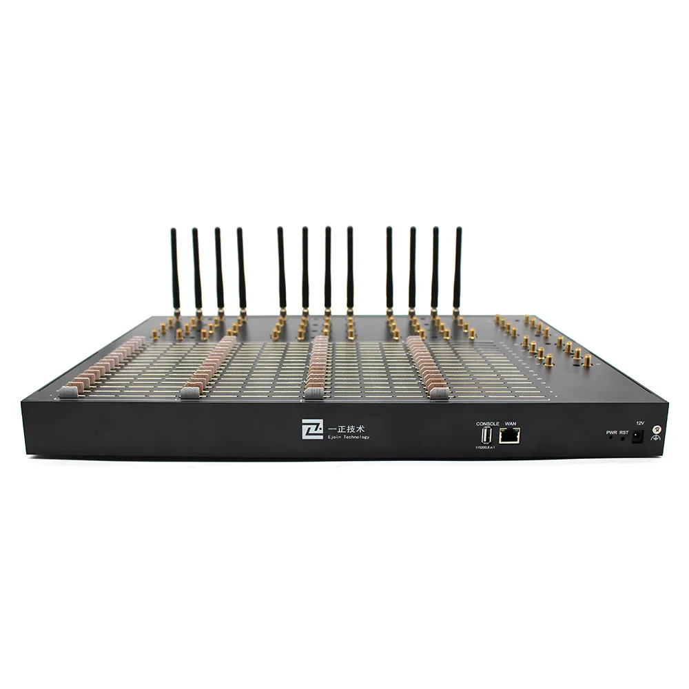 High Quality 64 Port Gsm 4g Mobile Gateway Modem 64 SIM Card Sip SMS Modem for Bulk Sending Message